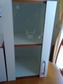 Modulo 1 Puerta Blanca con Vidrio